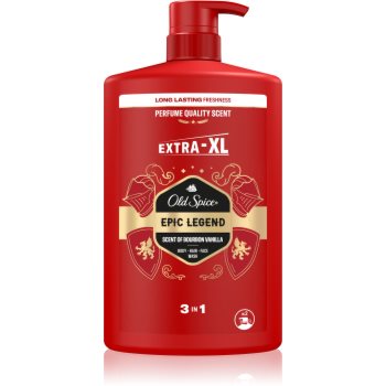 Old Spice Epic Legend gel de dus pentru față, corp și păr pentru barbati - imagine 2